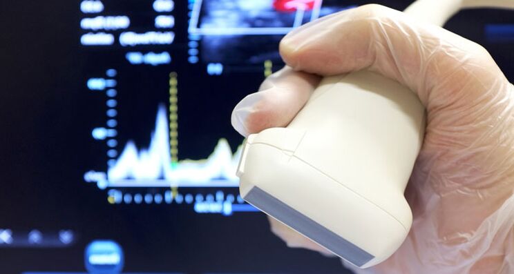 Ultrasound diagnosis of chronic prostatitis